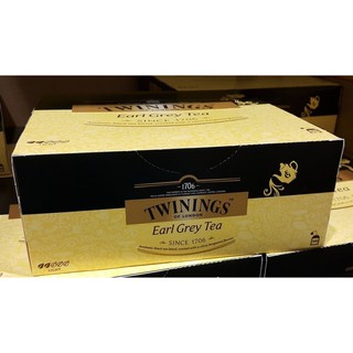 【衝評價】天天好市多代購 TWININGS EARL GREY TEA 伯爵茶 100入茶包 共200公克 COSTCO