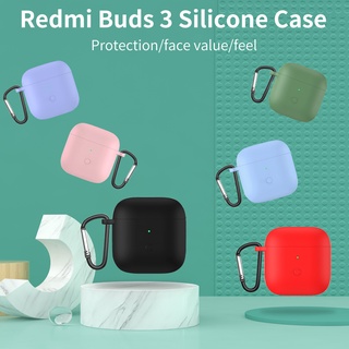 REDMI 小米 Buds 3 無線耳機軟 TPU 保護套的柔軟矽膠套, 用於 Xiaomi Buds 3 充電盒配件