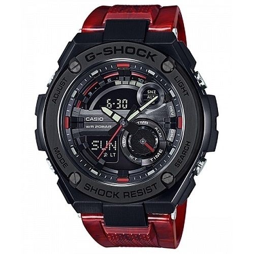【宏崑時計】G-SHOCK卡西歐G-STEEL系列錶款不鏽鋼錶殼 GST-210M-4A 防水200米台灣公司貨保固一年