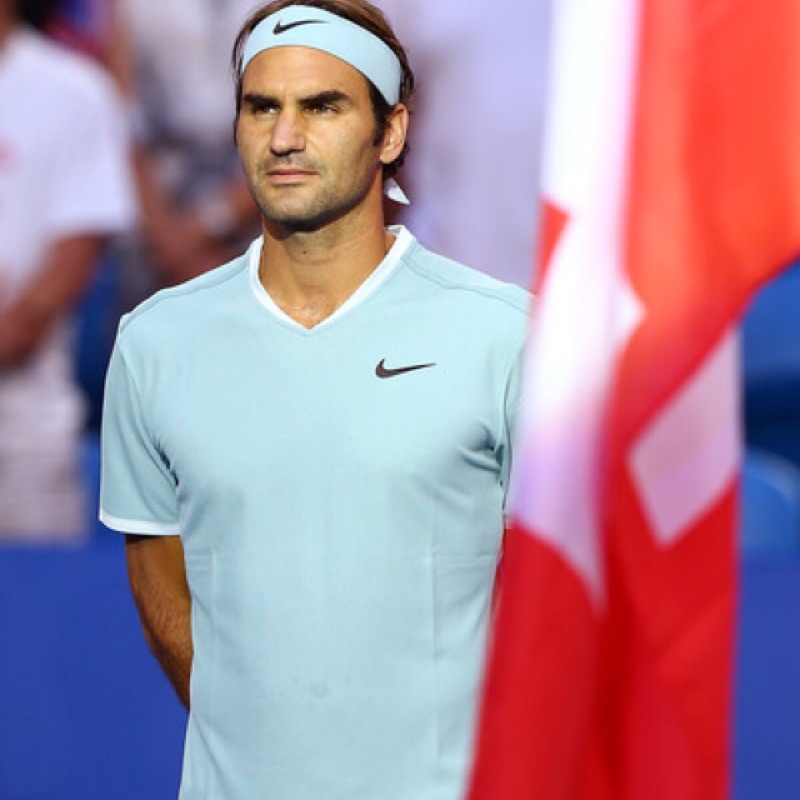 Nike Federer 費德勒 2017 Hopman Cup 網球衣