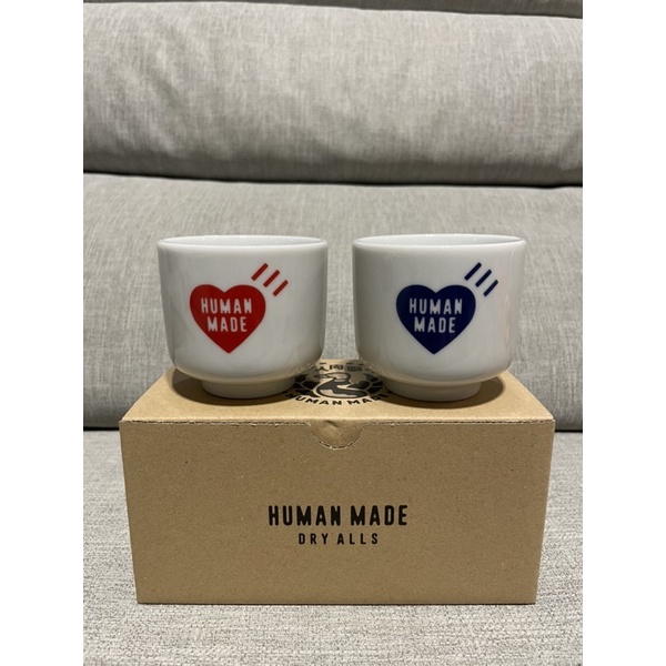 2022SS HUMAN MADE 愛心清酒杯SAKE CUP SET(2P) 愛心款 - HM23GD110