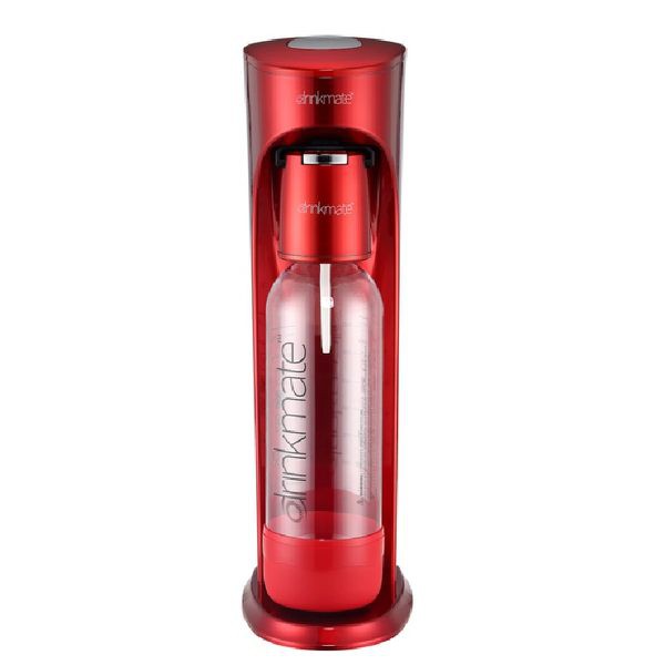 鑠咖啡 美國 Drinkmate iSODA 410系列 氣泡水機 冷豔紅 汽泡水 氣泡水