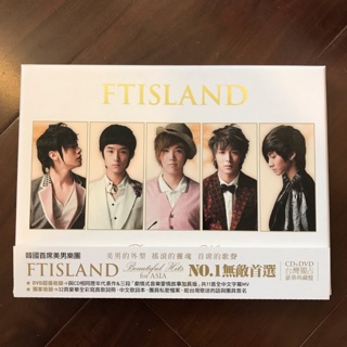 正版二手專輯CD FTISLAND BEAUTIFUL HITS FOR ASIA