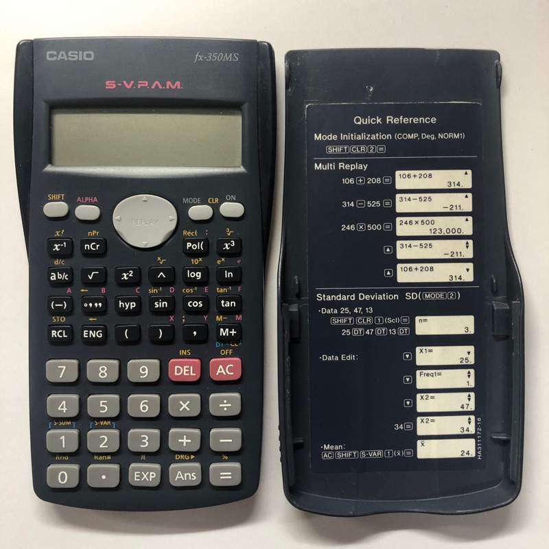 CASIO 工程計算機 fs-350MS 國考