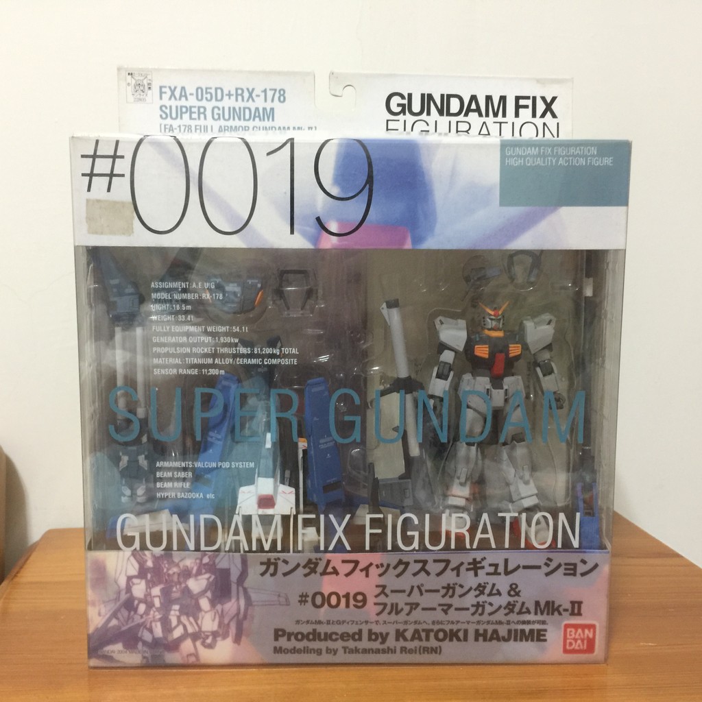 FIX 0019 GFF Super Gundam Mk-II 超級鋼彈 非METAL ROBOT魂