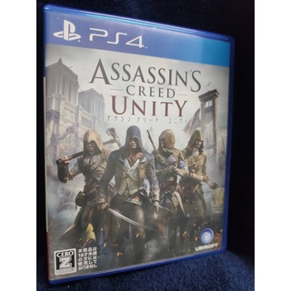 ps4遊戲片 刺客教條 大革命 日版 英文版 二手 Assassin's Creed Unity