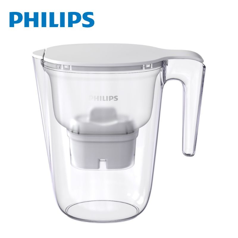 Philips 飛利浦 AWP2937 超濾濾水壺 3.4L／AWP211濾芯(3入) 適用 BRITA濾水壺