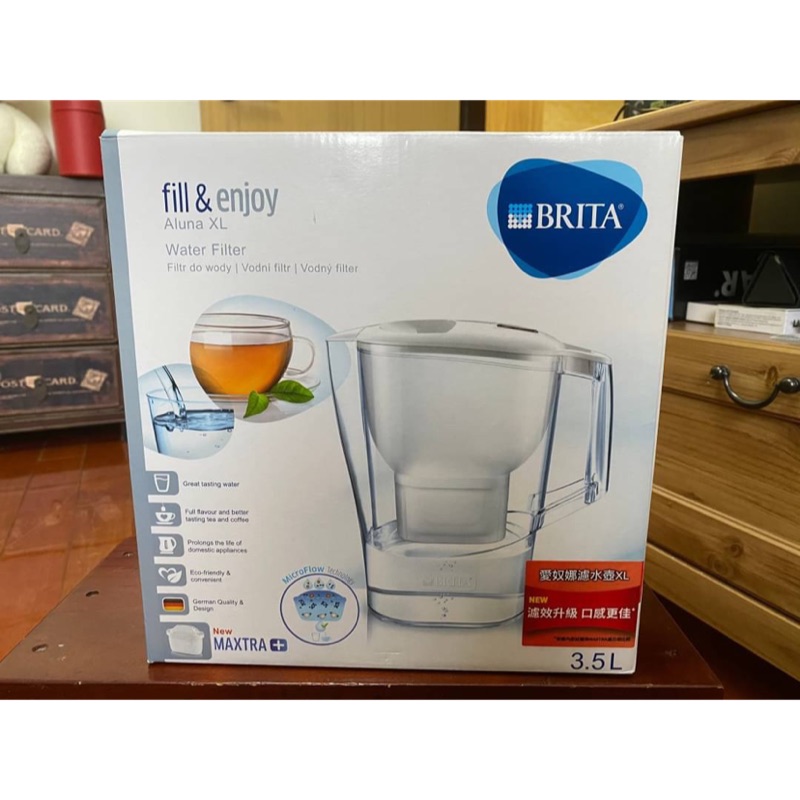 【德國BRITA】3.5公升Aluna愛奴娜濾水壺(內含MAXTRA Plus濾芯1入)