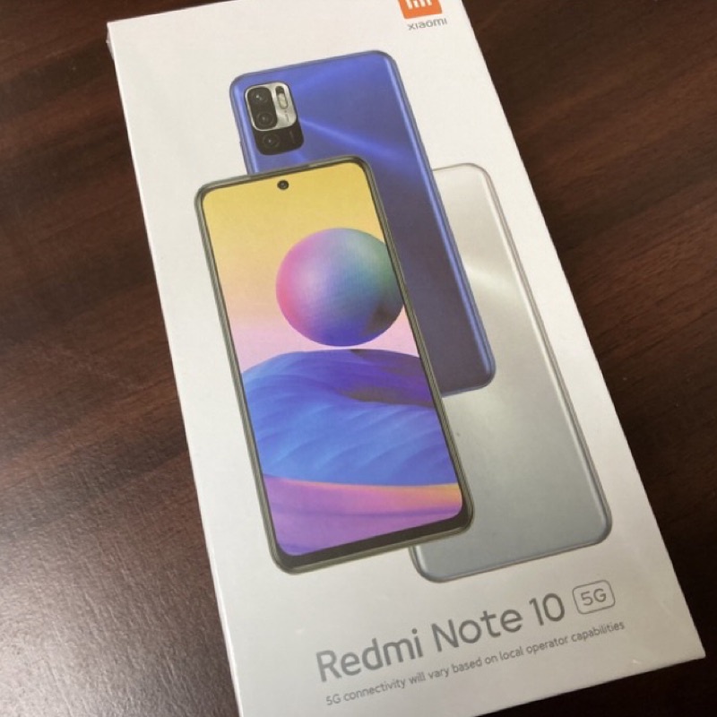 全新 紅米Redmi Note 10 5G (6G/128G) 夜幕藍 6.5吋智慧手機