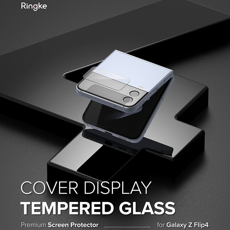 Galaxy Z Flip4 Flip 4 三星 | 韓國 Ringke ID Glass 外螢幕強化玻璃保護貼－3入