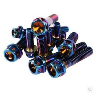 mr king M6 M8 鍍鈦 買9送1 燒鈦 螺絲 卡鉗螺絲 後扶手螺絲 鍍鈦螺絲 買9送1