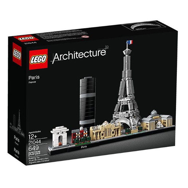 21044【LEGO 樂高積木】Architecture 建築系列 巴黎 Paris (649pcs)