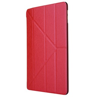GMO 4免運 Apple蘋果 iPad 2 3 4 代 蠶絲紋 紅色Y型 皮套保護套保護殼手機套手機殼