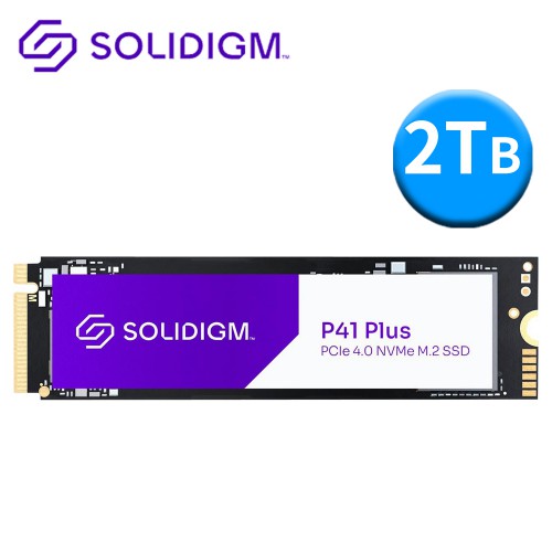 Solidigm P41 Plus 2TB M.2 2280 PCIe 4.0 固態硬碟 五年保固 現貨 廠商直送