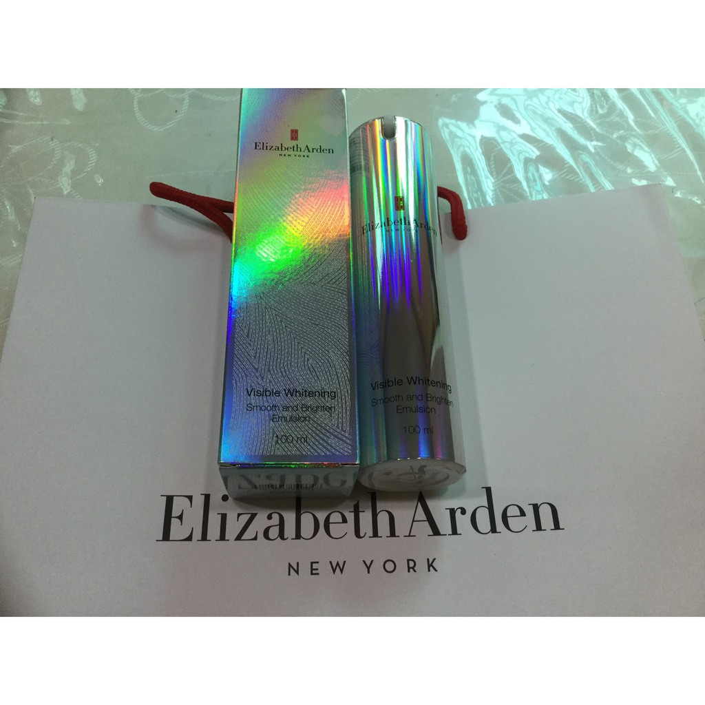 (棒棒糖美妝) Elizabeth Arden 雅頓 光纖鑽白晶透乳液100ml(百貨公司貨)~特價中