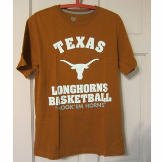 Nike Durant TEXAS 咖啡色 T-shirt SIze: L