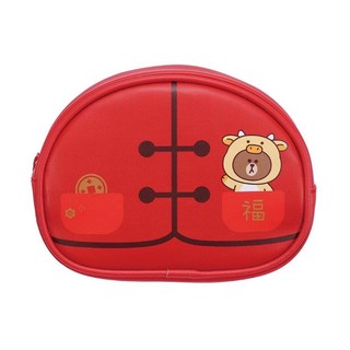 現貨-全家「BROWN & FRIENDS聯名福袋」熊大化妝包/收納包/筆袋