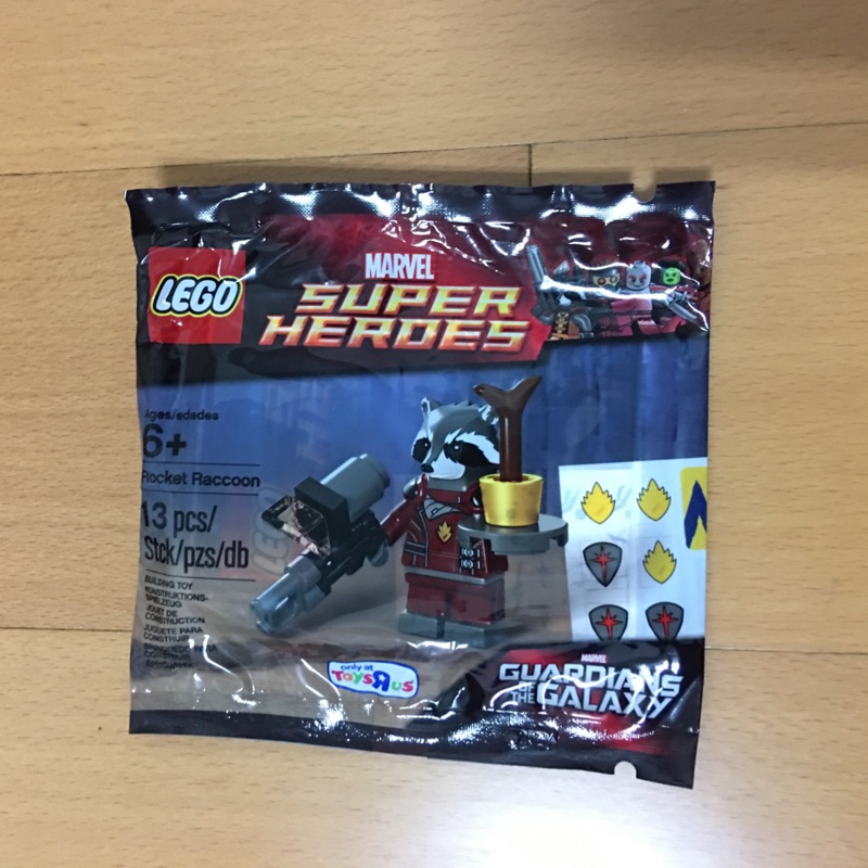 LEGO MARVEL SUPERHEROES 星際異攻隊 火箭 浣熊 人偶包 格魯特 復仇者聯盟