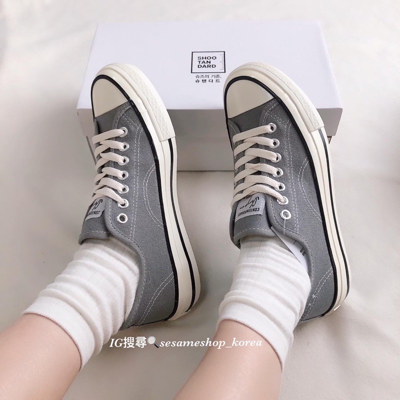 現貨 Shoopen 韓國品牌防水帆布鞋防水防水鞋帆布鞋防水情侶鞋 蝦皮購物
