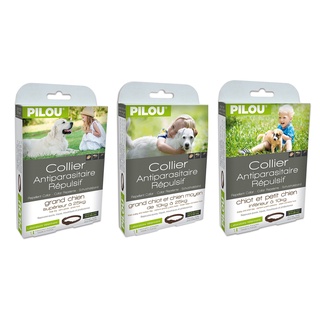 法國皮樂Pilou 狗用項圈 外出/室內 天然防護項圈