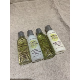 Crabtree 瑰柏翠馬鞭草薰衣草 沐浴 洗髮 潤髮 乳液 旅行組