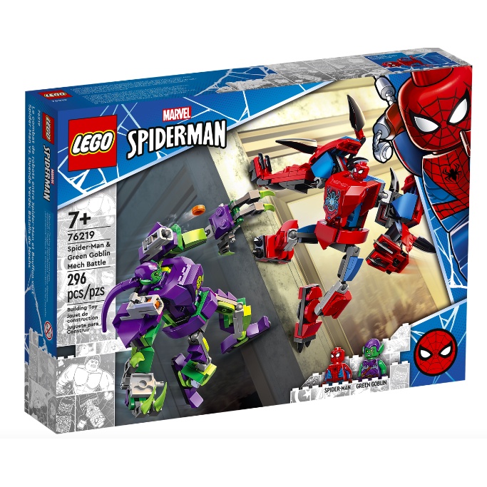 ㊕超級哈爸㊕ LEGO 76219 蜘蛛人與綠惡魔機甲大戰 Super Heroes 系列