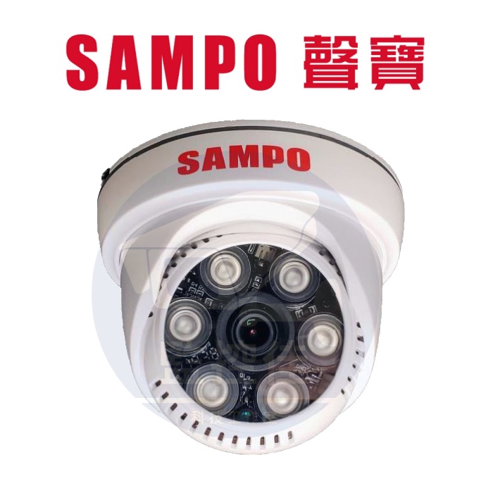 【私訊甜甜價】聲寶SAMPO 1080P紅外線半球攝影機(VK-TW2C65H)