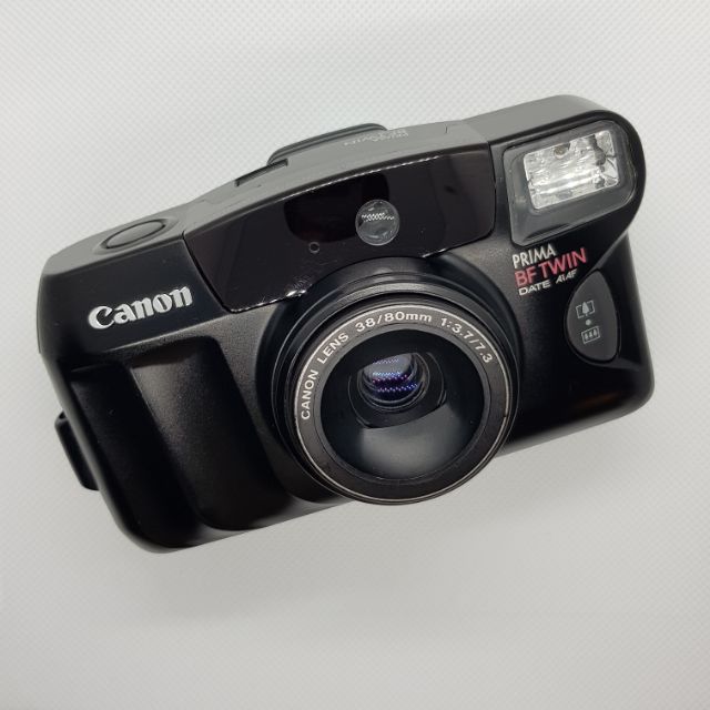 送底片電池🎞️相機車庫🎞️  Canon Prima BF TWIN DATE AiAf 38/80mm
