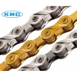尚玲瓏百貨 原廠 KMC X8 高強度金色8速鏈條116目鍊條 新包裝附快扣