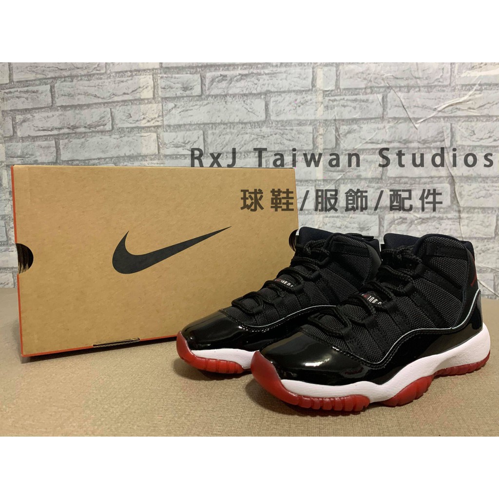 【RxJ】現貨 Nike Air Jordan 11 Bred Retro GS 黑紅 大魔王 女 378038-061