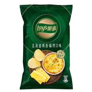 Lay’s樂事-樂事北海道奶香焗烤口味洋芋片(85G/包)