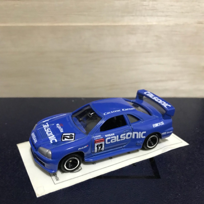 Tomica 特注 Calsonic G-TR R34 賽事版 無盒