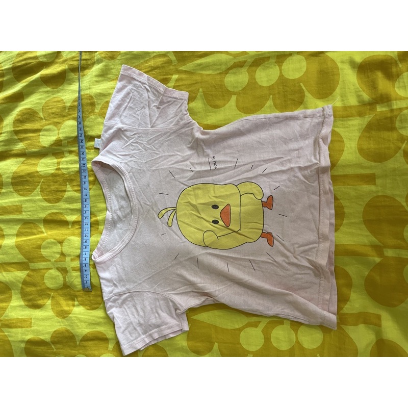女童❤黃色小鴨造型睡衣