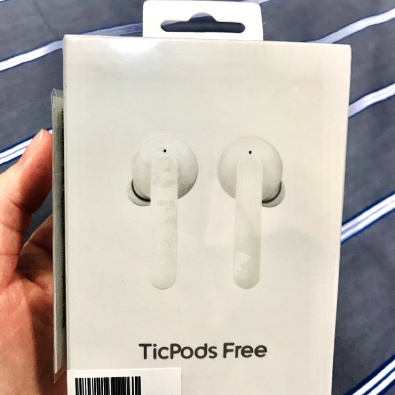 「全新」Mobvoi 出門問問 TicPods Free 真無線藍芽耳機(白)