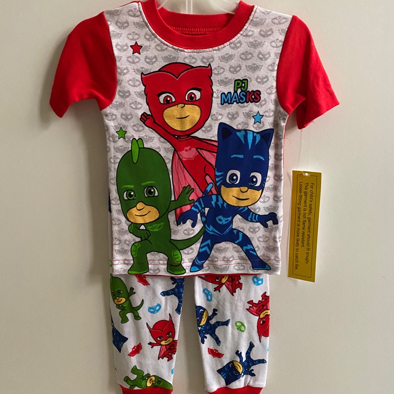 美國品牌🇺🇸PJ MASKS 睡衣小英雄 全新睡衣 3T