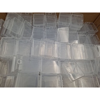 透明盒 塑膠盒 可吊掛 收納盒 70×50×25mm