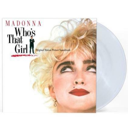 Madonna瑪丹娜 Who`s That Girl那女孩是誰 電影原聲帶 LP透明膠唱片彩膠唱片