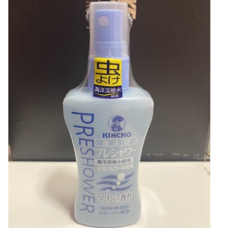 日本 KINCHO 金鳥 金雞 防蚊噴霧 80ml 海洋深層水 防蚊液