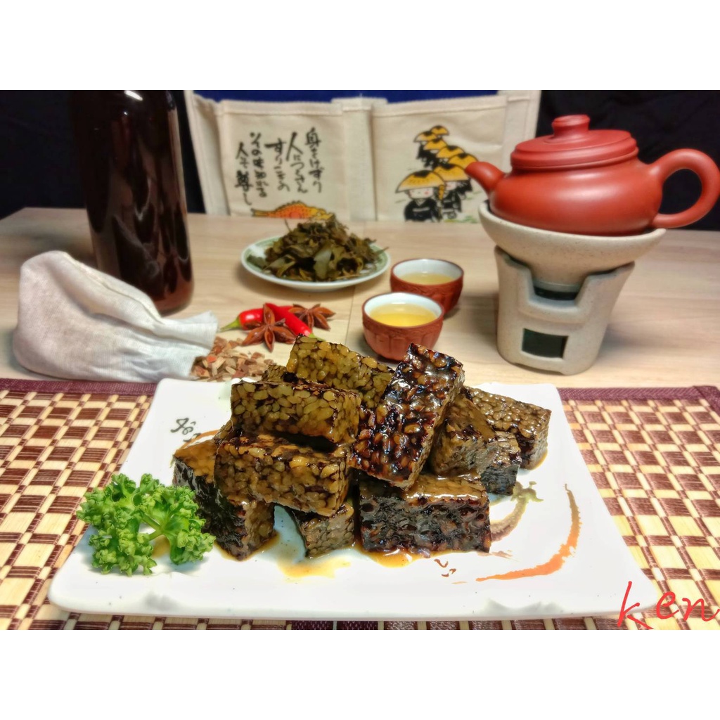茶滷米血 滷米血 滷味 配菜 (鹿港/福興面交免運) 熟食 手作下酒菜 冷凍食品 真空包  台灣零食