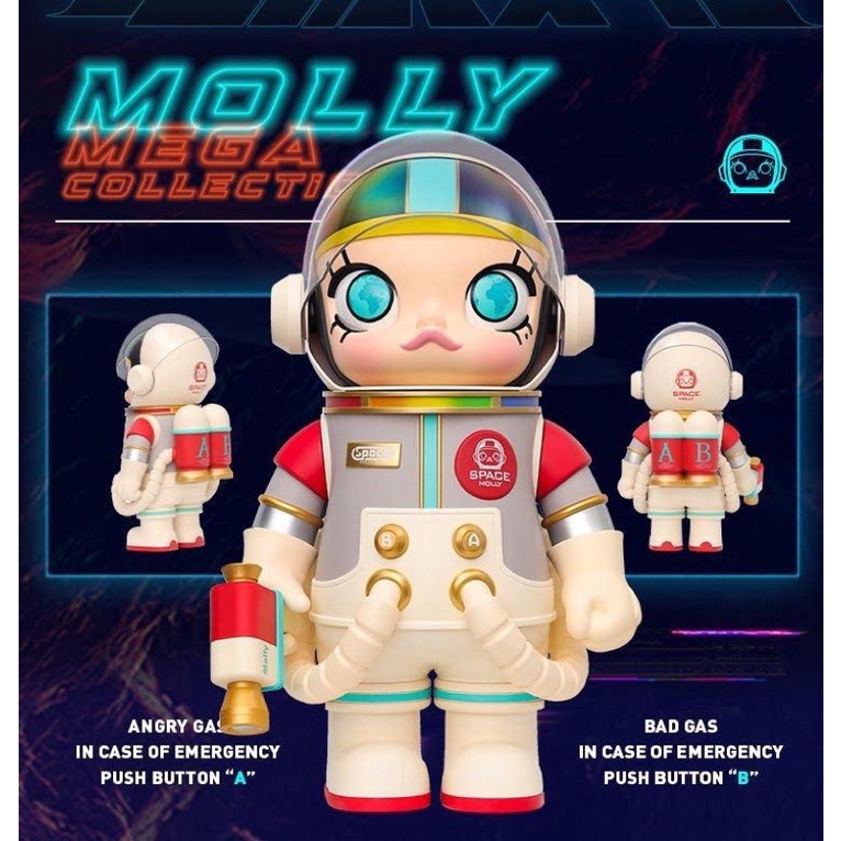 MEGA 珍藏系列 POP MART 泡泡瑪特 Molly 果凍 西瓜 太妃糖 地球女兒 400% 宇航員