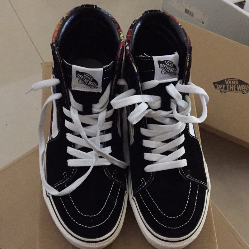 V38mickey mouse vans高筒球鞋