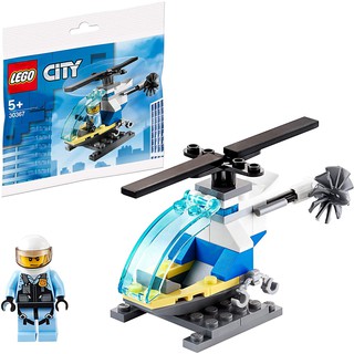 【龜仙人樂高】LEGO 30367 City 直升機 polybag 袋裝拼砌包