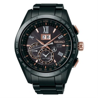 Seiko 精工錶 Astron 8X42-0AB0K(SSE141J1) 太陽能GPS對時大視窗日期鈦金屬腕錶