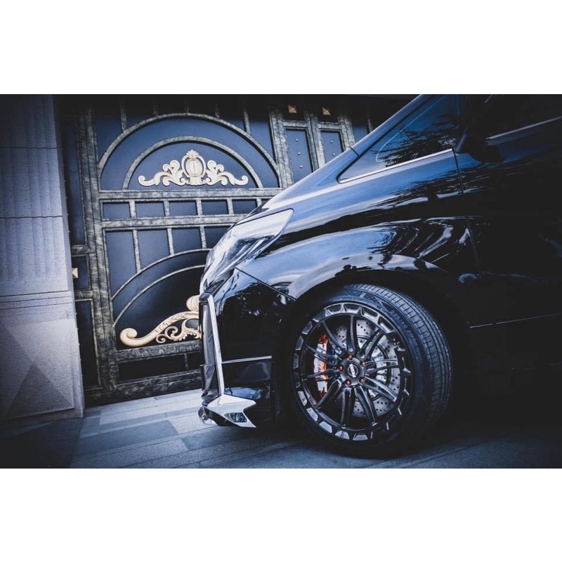 晟信 Toyota Alphard適用 鍛造卡鉗 煞車升級 浮動碟盤 金屬油管 專用轉接座 競技來令片 適用