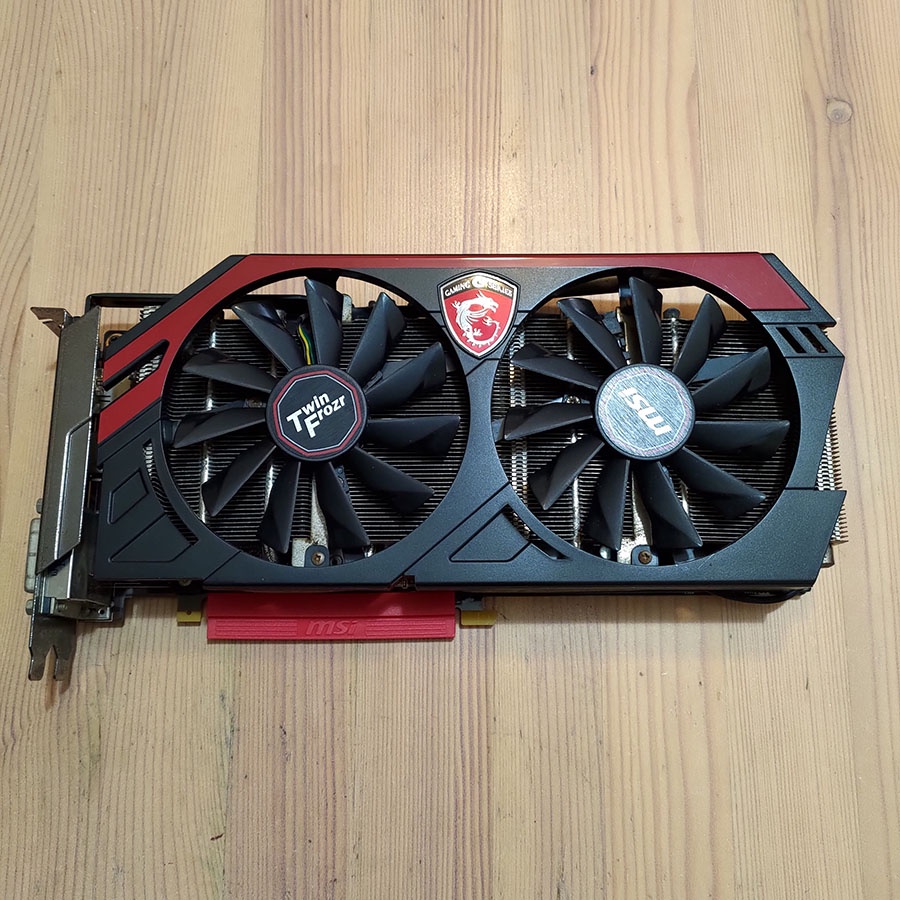 二手 NVIDIA GeForce GTX 770 (N770 TF 4GD5/OC)