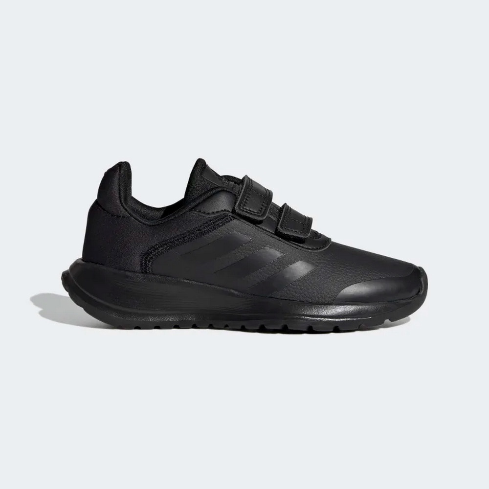 ADIDAS 慢跑鞋 運動鞋 Tensaur Run 2.0 CF K 中童 大童 童鞋 GZ3443 黑 全黑
