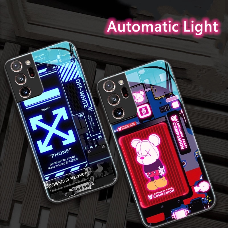 【LED燈】時尚三星 Galaxy S23 Ultra S22 Ultra S21 Ultra Note 20 超聲控L
