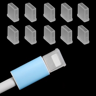 透明矽膠 USB 接口保護防塵套, 用於防潮 Micro USB Type-C iphone 抗氧化數據線防塵罩