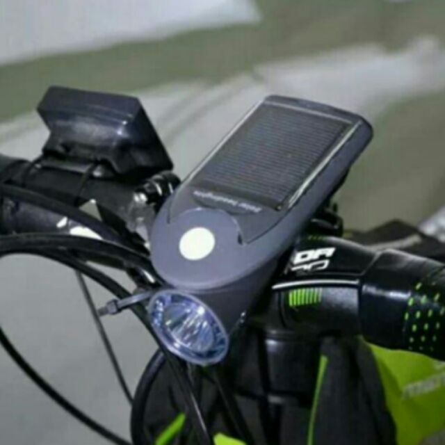 太陽能自行車前燈