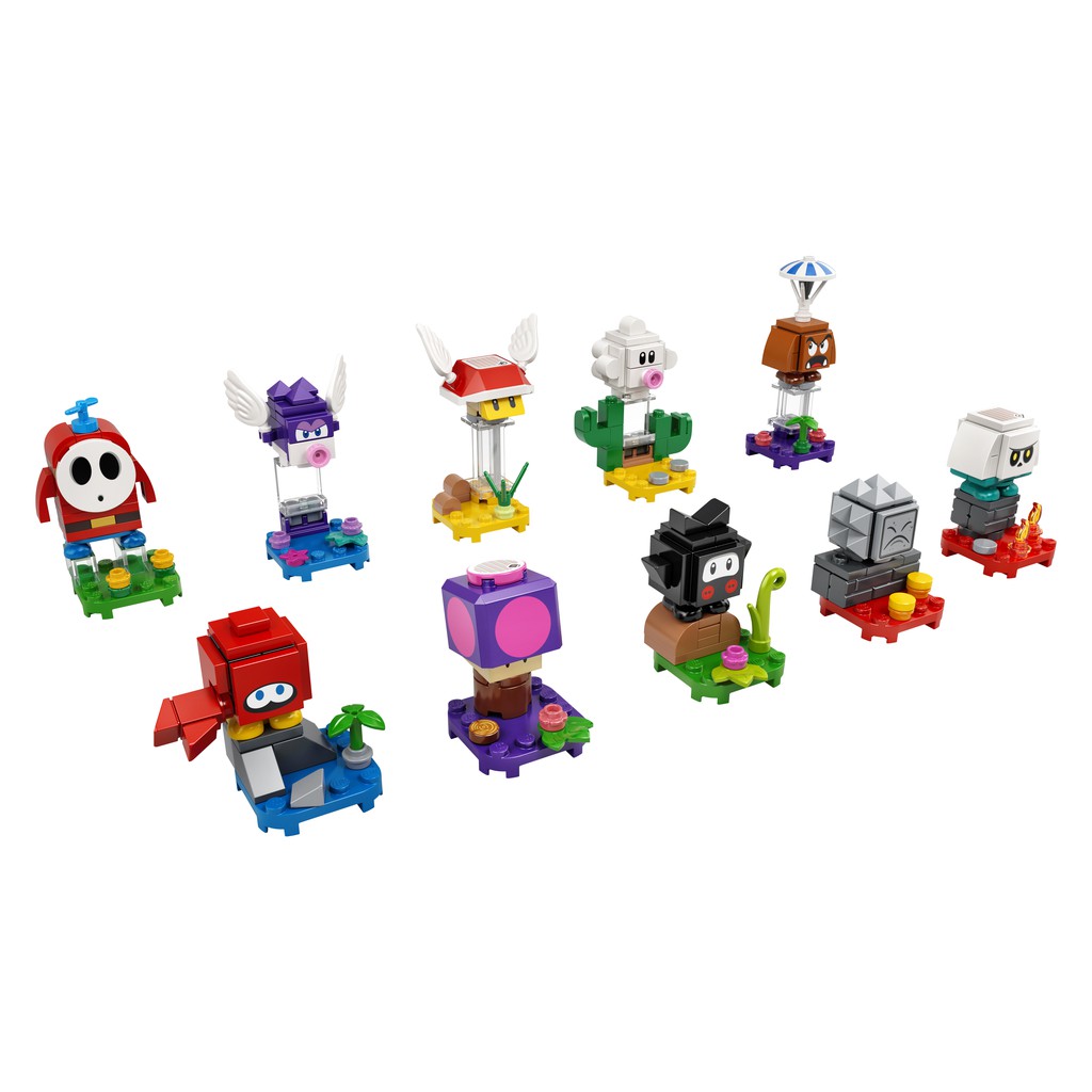 ［想樂］全新 樂高 Lego 71386 Mario 瑪利歐 壞蛋角色組合包 第二代 (一套10隻)